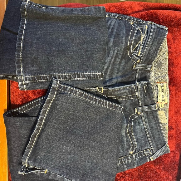 Ariat real denim jeans 30s - Picture 5 of 6